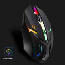 1200 DPI M6 7 Color LED Light Gaming Mouse-With 5 Million Clicks and Optical Tracing System